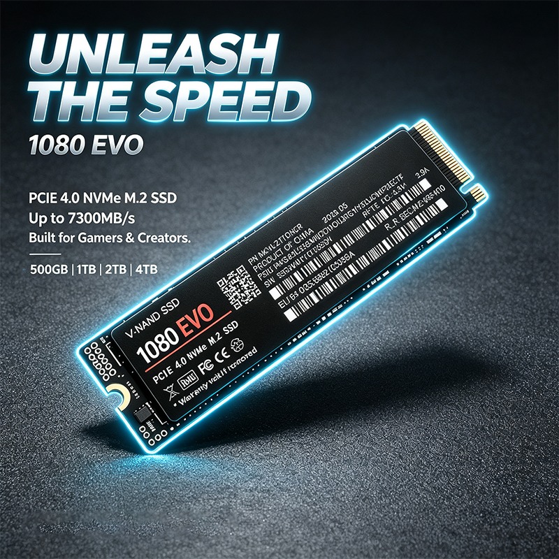 NEW High Performance 1080 EVO  - M.2 Nvme 4Tb Pcie 4.0 Ssd 评论和价格