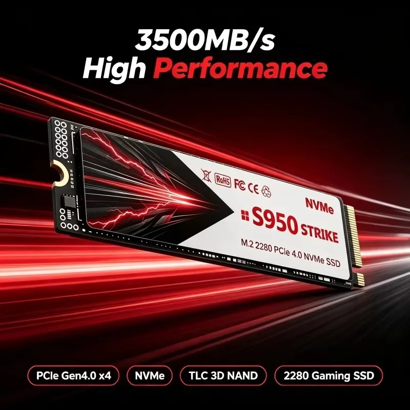 Original S950 500GB/1TB/2TB/4T - M.2 Nvme 4Tb Pcie 4.0 Ssd 评论和价格