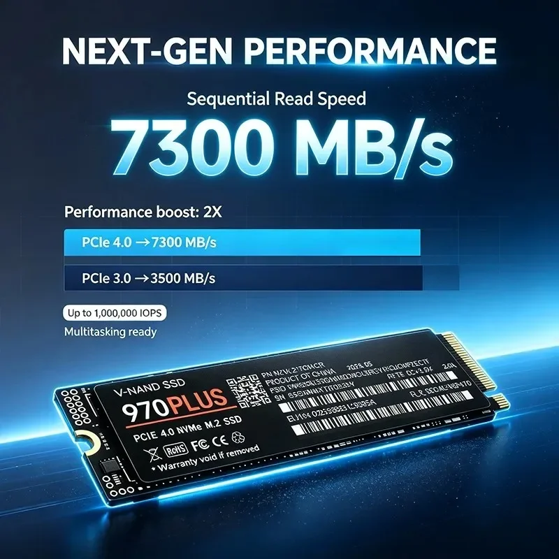 970 PRO 7300MB/s PCIe 4.0 X4 M - M.2 Nvme 4Tb Pcie 4.0 Ssd 评论和价格