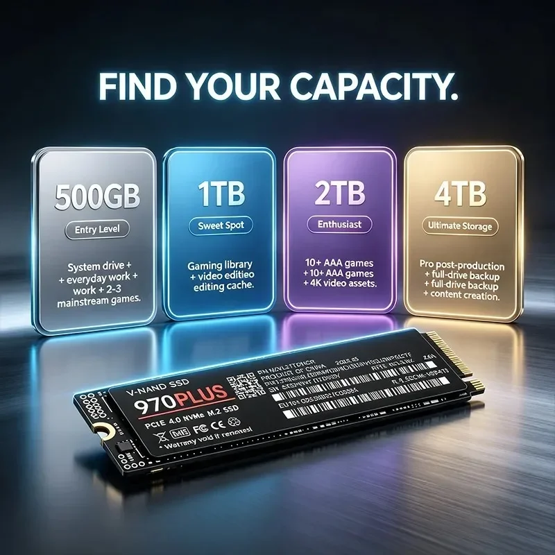 970 PRO 7300MB/s PCIe 4.0 X4 M - M.2 Nvme 4Tb Pcie 4.0 Ssd 评论和价格