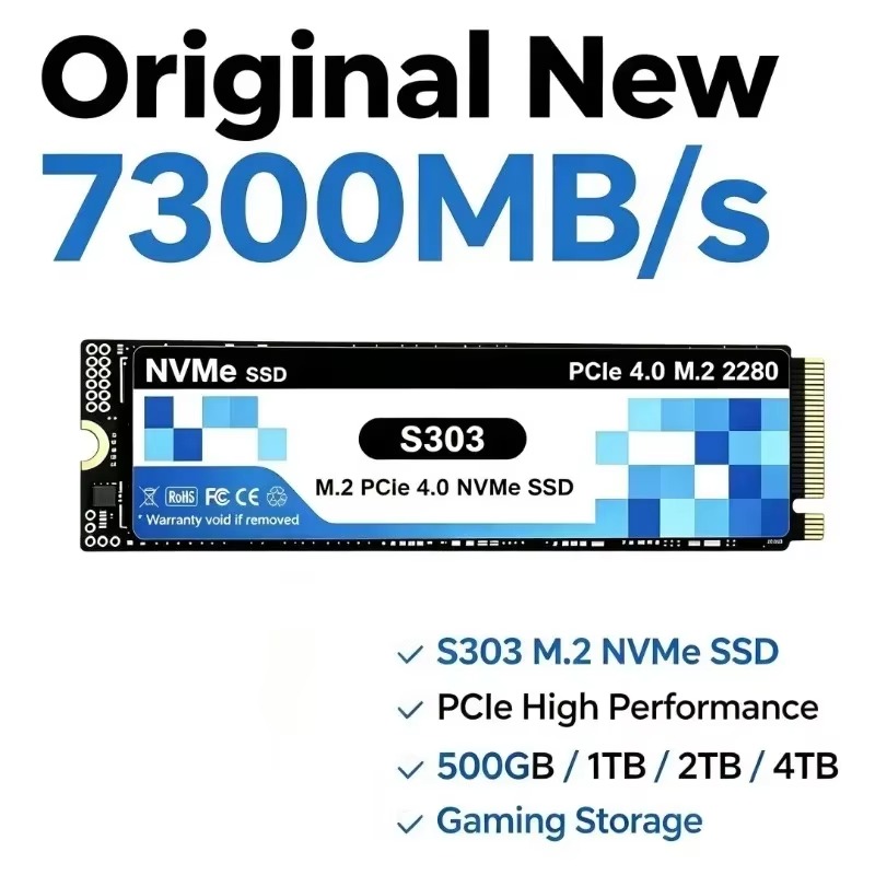 S303 M.2 NVMe Internal 500GB/1 - M.2 Nvme 4Tb Pcie 4.0 Ssd 评论和价格