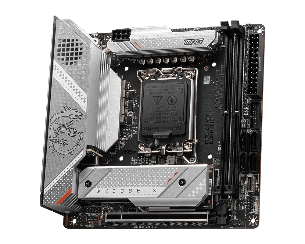 MSI MPG Z790I EDGE WIFI Mother - Lga 1700 Ddr5 Itx Motherboard 评论和价格